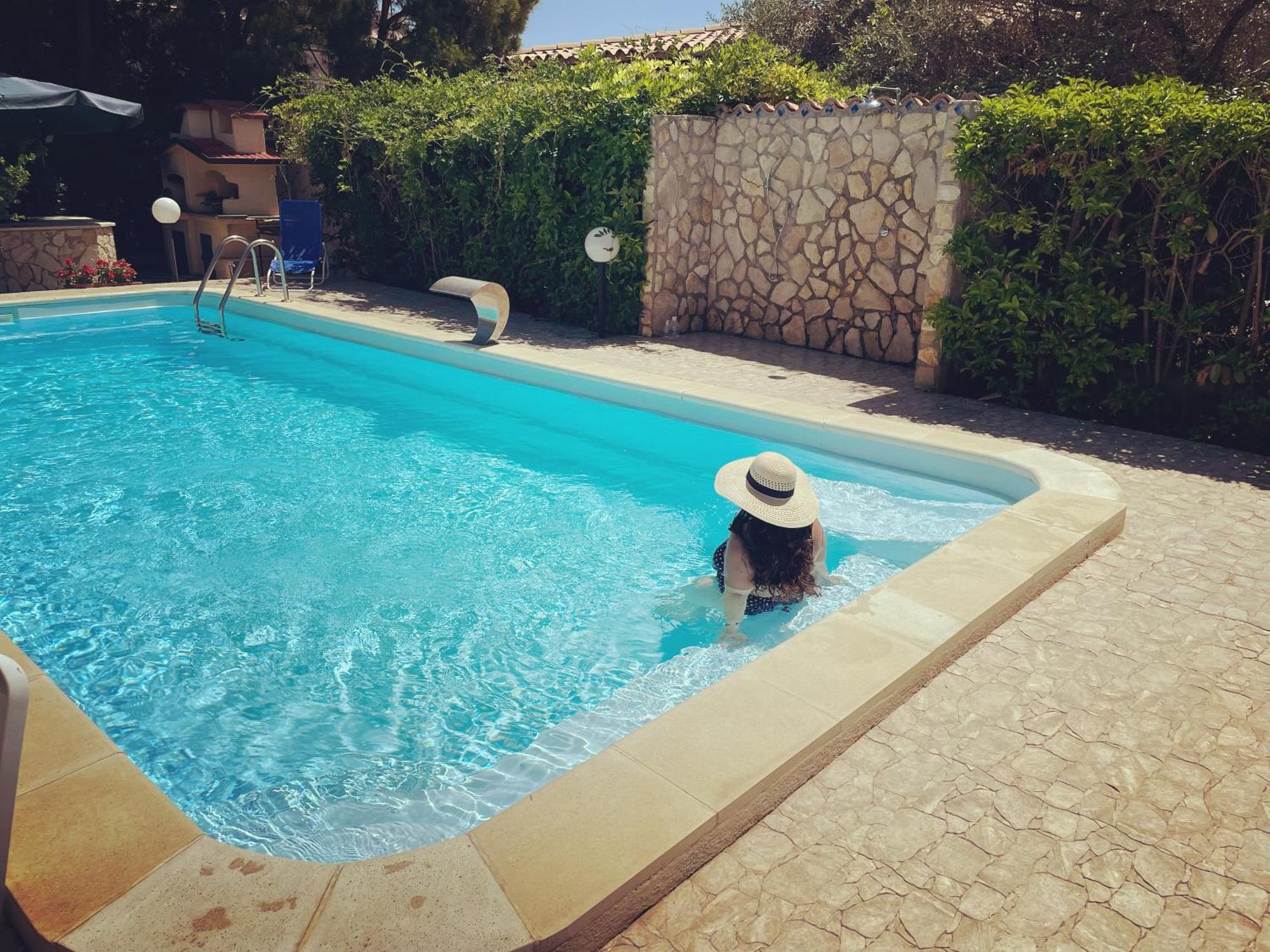 Vila Villino Giulia Altavilla Milicia Exteriér fotografie